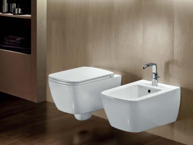 Биде HATRIA FUSION Q YXV801 подвесное цвет белый