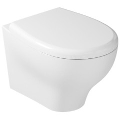 КОМПЛЕКТ Унитаз GALASSIA EDEN KIT7212 подвесной безободковый цвет белый глянцевый с сиденьем с микролифтом 7220