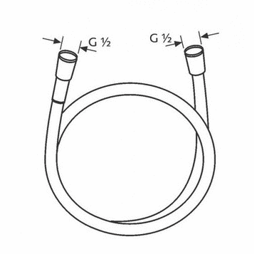 Душевой шланг KLUDI SUPARA 6107139-00