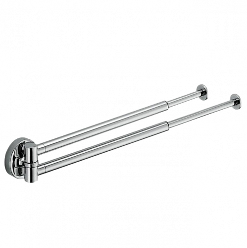 Полотенцедержатель COLOMBO DESIGN PLUS W4914 двойной выдвижной