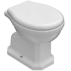 Унитаз GLOBO PAESTUM напольный приставной цвет белый PA002BI