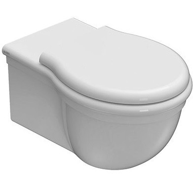 Унитаз GLOBO PAESTUM подвесной цвет белый PAS03BI