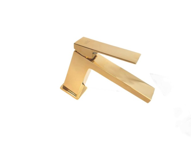 Смеситель для раковины Webert Pegaso PE830102010. золото