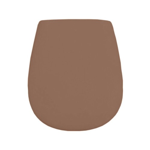 Сиденье с крышкой Artceram Azuley с плавным опусканием цвет Brown tortora AZA001 40 71