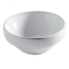 Раковина GALASSIA Ergo 7117 встраиваемая сверху без отверстий без перелива цвет белый глянцевый