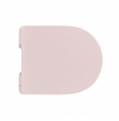 Сиденье с крышкой Scarabeo MOON/GLAM с микролифтом цвет розовый матовый 5530/B 54