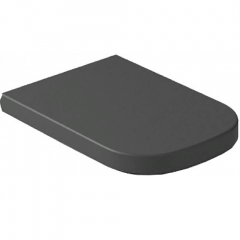 Сиденье с крышкой GALASSIA Meg11 PRO 5478NEMT с микролифтом быстросъемное тонкое цвет черный матовый