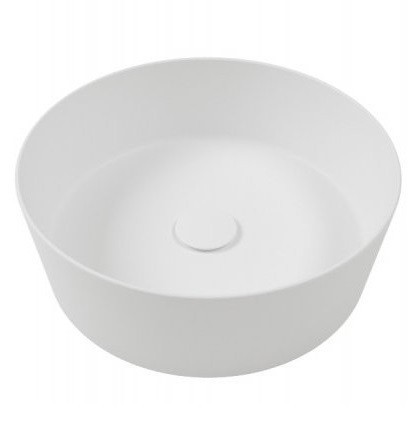 Раковина HATRIA HAPPY HOUR A0Y1VG25 накладная без отверстия без перелива цвет белый матовый