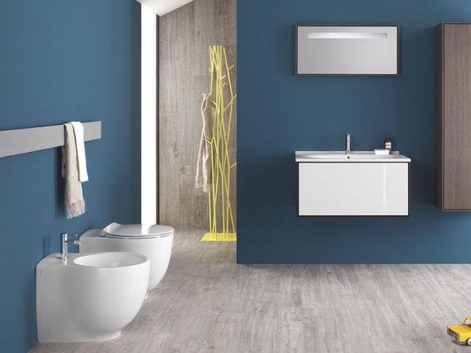 Биде HATRIA LE FIABE Y1E101 напольное цвет белый