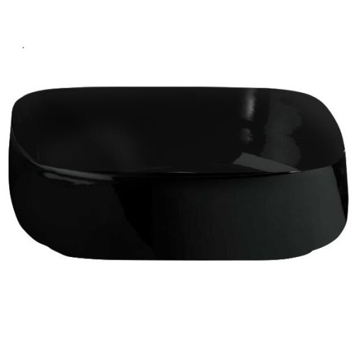 Раковина Artceram Cognac Quadro накладная цвет Black матовый COL008 17 00