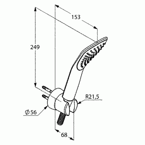 Душевой гарнитур KLUDI FIZZ 6765005-00