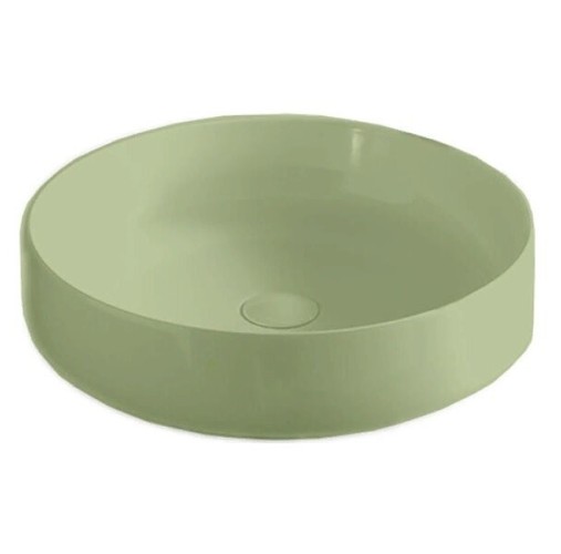 Раковина Artceram Cognac Quadro накладная цвет grigio oliva COL002 44 00