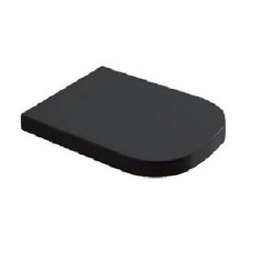 Сиденье с крышкой GALASSIA Meg11 5451 NE с микролифтом цвет черный глянцевый