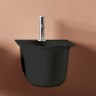 Биде Artceram CHIC подвесной с одним отверстием цвет черный матовый CHB001 17 00