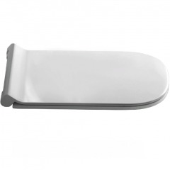 Сиденье с крышкой GALASSIA Meg11 PRO 5479 тонкое цвет белый глянцевый