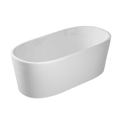 Ванна GALASSIA EDEN 7239 напольная отдельностоящая цвет белый глянцевый цвет белый сифон в комплекте