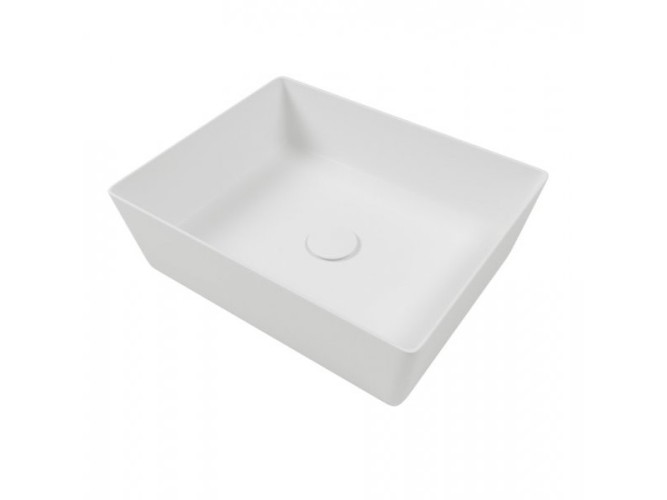 Раковина HATRIA HAPPY HOUR A0Y1VH25 накладная без отверстия без перелива цвет белый матовый
