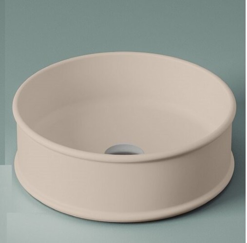 Раковина Artceram Atelier  накладная без отверстий  цвет brown matera ATL001 41 00