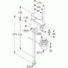 Смеситель KLUDI PURE&SOLID 343850575 для раковины на одно отверстие однорычажный с донным клапаном