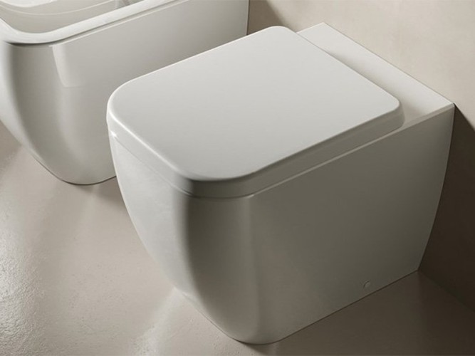 Унитаз HATRIA BIANCA Y1VA01 напольный слив универсальный цвет белый