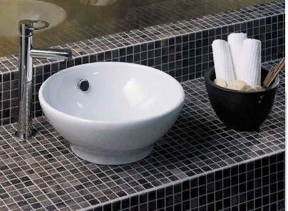 Раковина Artceram FUORI 1 накладная без отверстий цвет белый TFL002 01 00