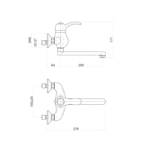 Смеситель для кухни Webert Aurora AU910101060, медь