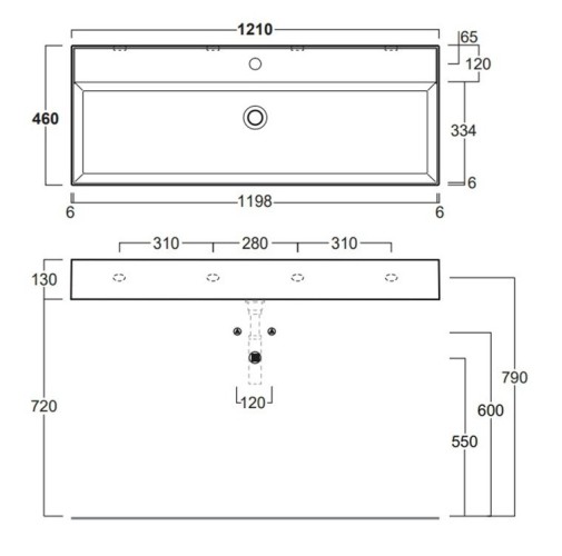 Раковина SIMAS AGILE подвесная или накладная с одним отверстием цвет белый AG121