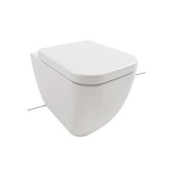 Унитаз HATRIA BIANCA Y3AL01 напольный безободковый слив универсальный цвет белый