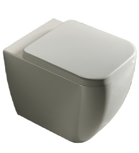 Унитаз HATRIA BIANCA Y3AL01 напольный безободковый слив универсальный цвет белый