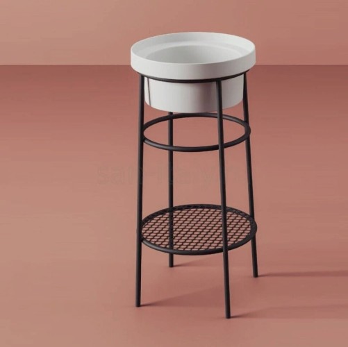 Раковина Artceram Fuori Scala встраиваемая сверху/на консоль без отверстий цвет раковины белый TFL032 01 00