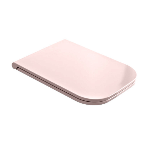 Сиденье с крышкой Scarabeo TEOREMA 2.0 с микролифтом цвет розовый матовый 8305/B 54