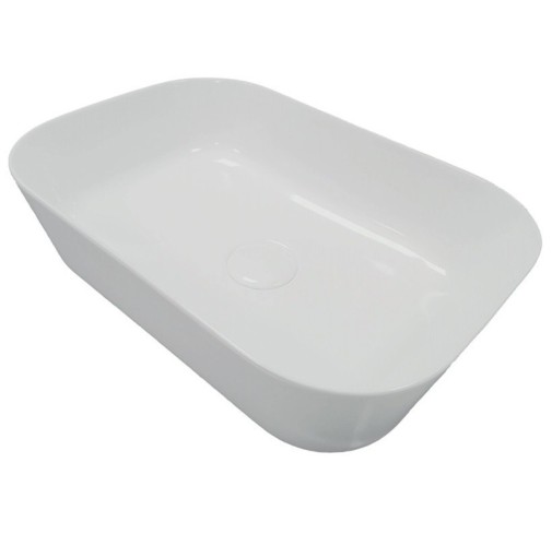 Раковина HATRIA HAPPY HOUR A0Y2A025 накладная без отверстия без перелива цвет белый матовый