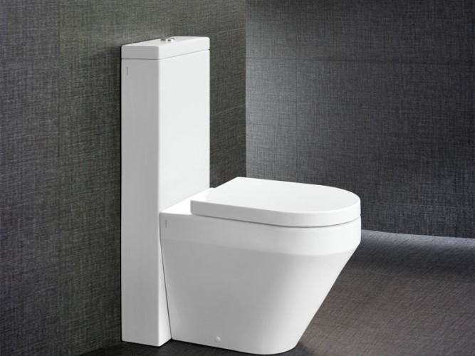 Унитаз HATRIA DAYTIME EVO YXV701 напольный слив универсальный цвет белый