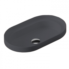 Раковина Artceram Fuori Scala встраиваемая сверху/на консоль без отверстий  цвет Blue denim TFL033 37 00