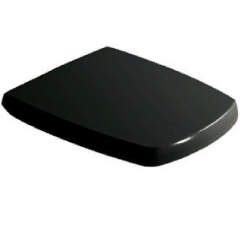 Сиденье с крышкой GALASSIA SA02 8979NE цвет черный глянцевый