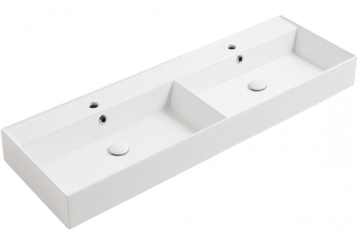 Раковина SIMAS AGILE подвесная или накладная с одним отверстием цвет белый AG141D