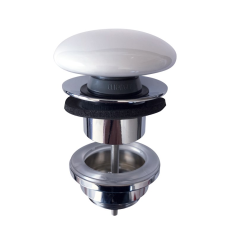 Донный клапан Scarabeo цвет белый матовый 10010/C CR 41