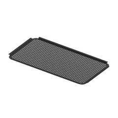 Мебельная полка Artceram Fuori Scala цвет черный матовый сетчатая для прямоугольной консоли 600 мм TFA007 17