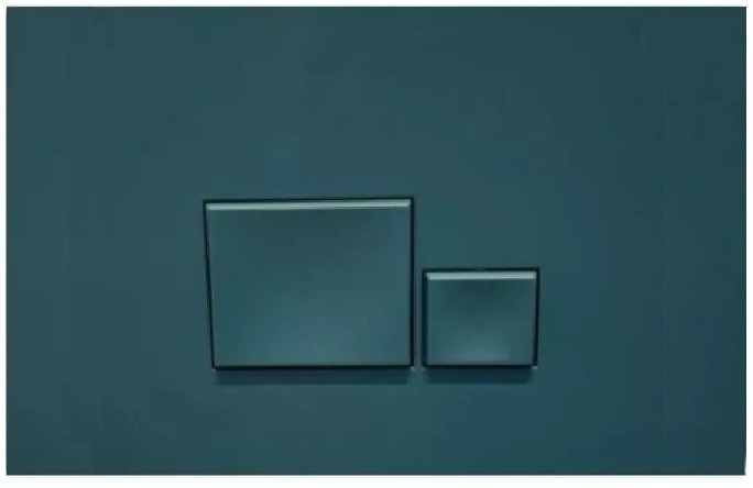 Клавиша смыва ISVEA Axis Piazza для унитаза ШГВ 246*26*164 цвет изумрудный