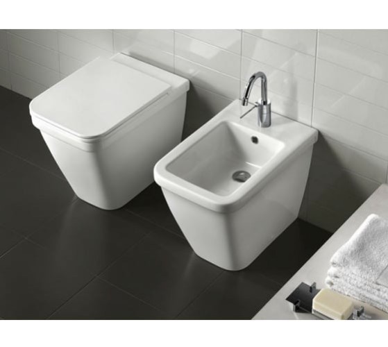 Унитаз HATRIA ERIKA PRO Q YXHY01 напольный слив универсальный цвет белый