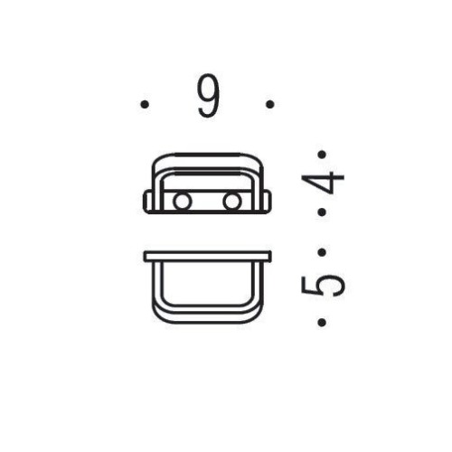 Крючок COLOMBO DESIGN TIME W4217 одинарный