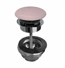 Донный клапан Scarabeo цвет розовый матовый 10010/C CR 54