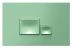 Клавиша смыва ISVEA Axis Piazza для унитаза ШГВ 246*26*164 цвет мятно-зеленый