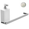 Полотенцедержатель с дозатором жидкого мыла Webert Living LV501501345, никель