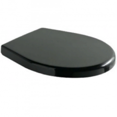 Сиденье с крышкой GALASSIA xES 9912NEMT с микролифтом цвет черный матовый