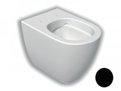 Унитаз HATRIA Fusion A0Y1ZA02 напольный безободковый слив универсальный цвет черный матовый