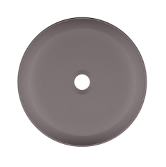 Раковина Scarabeo GLAM накладная без перелива без отверстий цвет песочный матовый 1807 52