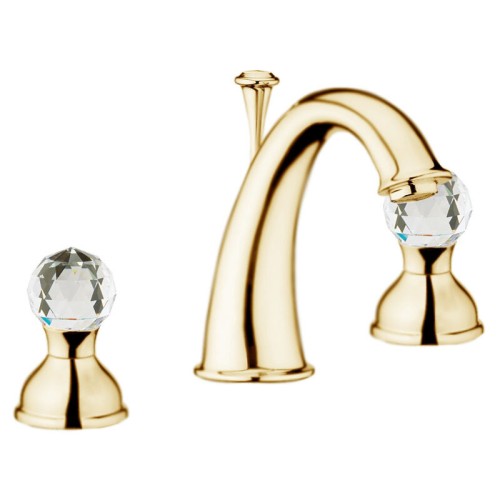 Смеситель для раковины Webert Karenina KA750101010. золото