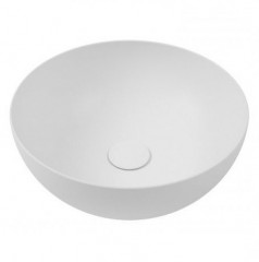 Раковина HATRIA HAPPY HOUR Y5A501 накладная без отверстия без перелива цвет белый