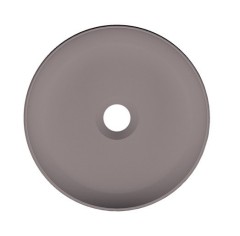 Раковина Scarabeo GLAM накладная без перелива без отверстий цвет песочный матовый 1808 52